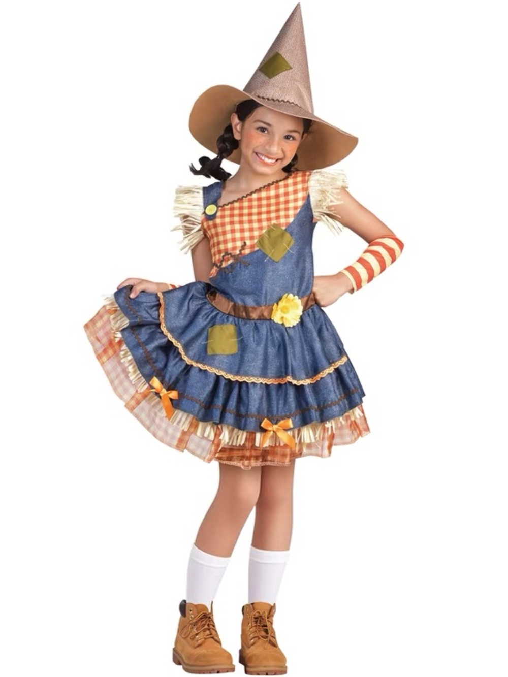 Scarecrow Sweetie Halloween Costume.